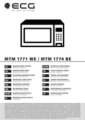 ECG MTM 1774 BE Mode D'emploi