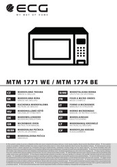 ECG MTM 1771 WE Mode D'emploi