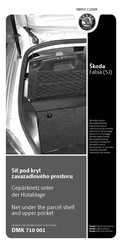 Skoda DMK 710 001 Instructions De Montage