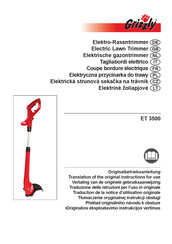 Grizzly ET 3500 Traduction De La Notice D'utilisation Originale