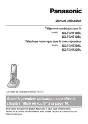 Panasonic KX-TGH712BL Manuel Utilisateur