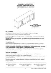 Henn&Hart TV1135 Instructions De Montage