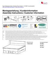 Rauch 15554.824 Instructions De Montage