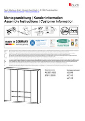 Rauch M2243 Instructions De Montage