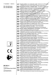 GGP ITALY CS 430 Serie CR 480 Serie Manuel D'utilisation