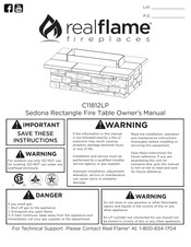 RealFlame C11812LP Manuel Du Propriétaire