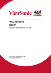 ViewSonic VG2439Smh Guide De L'utilisateur