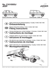 Jaeger 21610503J Instructions De Montage