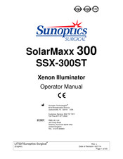 Sunoptics Surgical SSX-300ST Manuel De L'opérateur