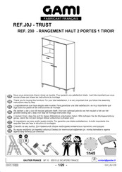 Gami TRUST 230 Instructions De Montage