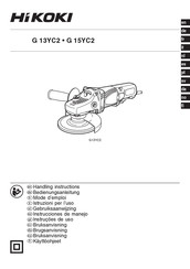 HIKOKI G 15YC2 Mode D'emploi