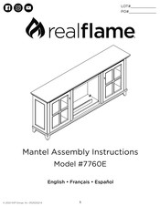 RealFlame 7760E-W Instructions De Montage