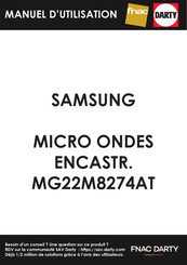 Samsung MG22M8274A Série Manuel D'utilisation