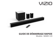 Vizio SB3851-C0 Guide De Démarrage Rapide