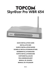 Topcom Skyr@cer Pro WBR 654 Guide D'installation Rapide