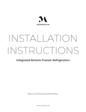 Monogram ZIP364IPVII Instructions D'installation