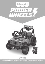 Fisher-Price Power Wheels GWT16 Guide De L'utilisateur