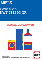 Miele KWT 7112 IG Mode D'emploi Et Instructions De Montage