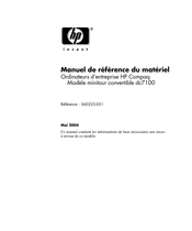 HP Compaq dc7100 Manuel De Référence Du Matériel
