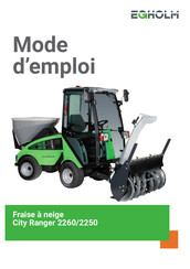 Egholm City Ranger 2250 Mode D'emploi