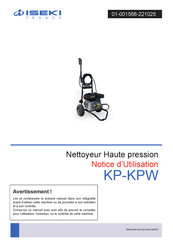 Iseki KP PRO Serie Notice D'utilisation