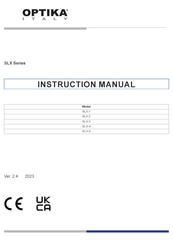 Optika Italy SLX-5 Manuel D'instructions