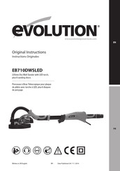 Evolution EB710DWSLED Instructions Originales