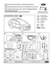 Ford SK8S4J-13E700-AA Instructions D'installation