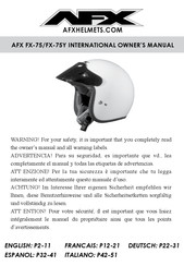 AFX FX-75Y Manuel De L'utilisateur