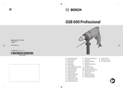 Bosch 3 601 AA0 3 Notice Originale
