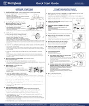 Westinghouse WGen20000c Guide De Démarrage Rapide