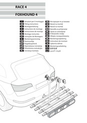 Menabo RACE 4 Instructions De Montage