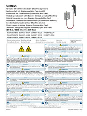 Siemens 3VA9877-0CC60 Notice D'utilisation