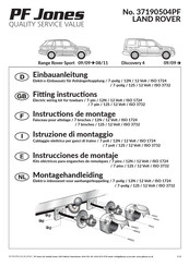 PF Jones 37190504PF Instructions De Montage