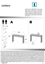 Forte CXTR212 Notice De Montage