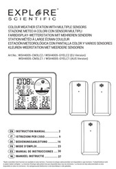 Explore Scientific WSH4005-CM3LC2 Mode D'emploi