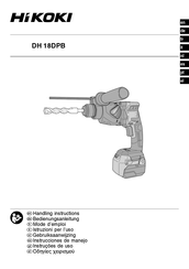 HIKOKI DH 18DPB Mode D'emploi