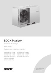 bock Plusbox SHGX34e/215-4 SPB Instructions De Montage