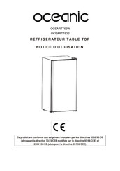 Oceanic OCEARTT63W Notice D'utilisation