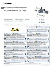 Siemens 3KC7442-0DA22-0CA3 Notice D'utilisation