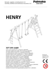 Lemeks Palmako HENRY MV100-4420 Instructions De Montage