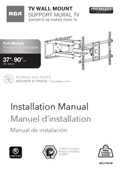 RCA PRO SELECT MD3790FM Manuel D'installation