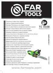 Far Tools TC 450B Notice Originale