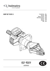 Holmatro GSP 5240 EVO 3 Mode D'emploi