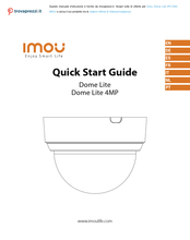 IMOU Dome Lite Guide De Démarrage Rapide