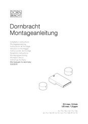 Dornbracht 13 710 740 Instructions De Montage