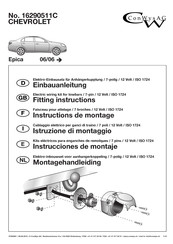 ConWys AG 16290511C Instructions De Montage