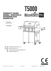 Char-Broil TRU INFRARED T5000 R50CC0816 Mode D'emploi