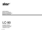 Star LC-90 Guide D'utilisation