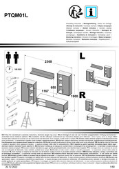 Forte PTQM01L Instructions De Montage